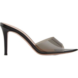 Gianvito Rossi Elle 85 Mules in Black at Nordstrom, Size 38.5