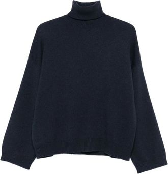 Brunello Cucinelli Maglione a collo alto - Blu