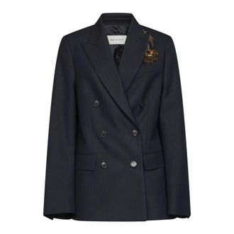 Dries Van Noten Donna, Giacche, Blu, S, new