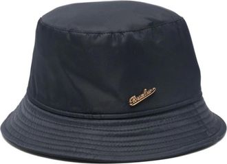 Borsalino Accessoires, Heren, Blauw, 60 CM, Morgan Rain Bucket Hat