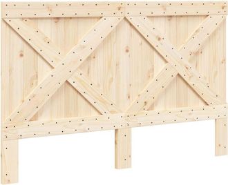 vidaXL Headboard 160x104 cm Solid Wood Pine Vidaxl