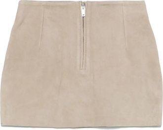 Remain Suede mini skirt