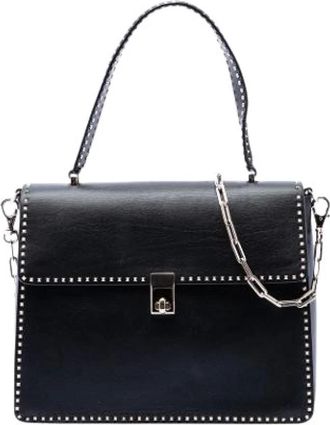 Valentino Pre-owned Borsa con Borchie - - Pre-owned - Donna - Nero - ONE SIZE