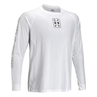 Under Armour Zone Shooting Shirt White Black 1383398-100