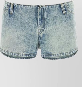 Gimaguas denim shorts back pockets belt loops