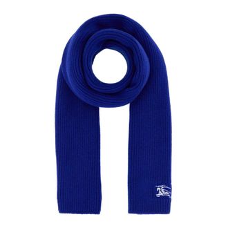 Burberry Winter Scarves, unisex, Blue, Size: ONE SIZE Sciarpa