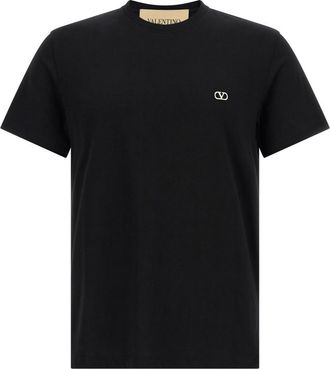 Valentino Garavani Black Logo T-Shirt