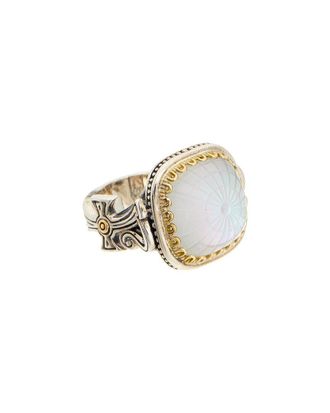 Konstantino Silver & 18K Doublet Ring