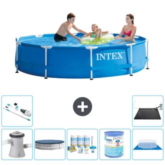 Intex Piscina Con Estructura Redonda - 305x76 Cm - 8-piezas S31683
