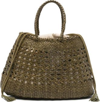 Dragon Diffusion Santa Cano Woven Braided Tote Bag