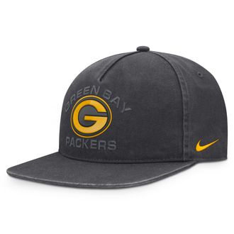 Nike Green Bay Packers Primetime Pro Nike Mens NFL Adjustable Hat in Grey | NF5706F7T-6CZ