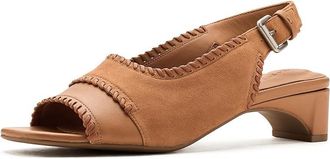 Gentle Souls Samarra Womens Dress Sandals Tan Suede : 8.5 M