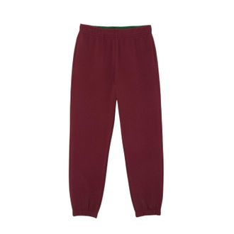 Lacoste Dames/Dames Piqu&eacute; Joggingbroek (Bourgondi&euml;)