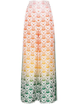 Casablanca Broek met monogram - Oranje