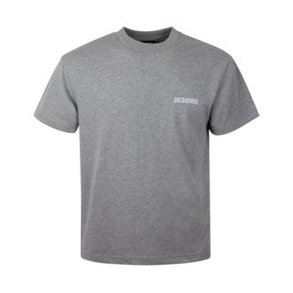 Jacquemus Tops, Heren, Grijs, S, Katoen, Le T-Shirt