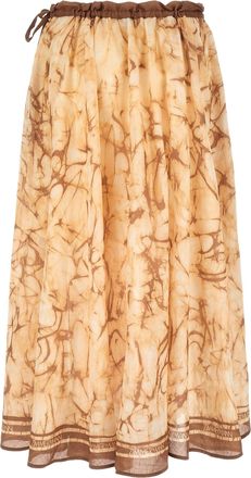 Zimmermann Indra Skirt - Beige