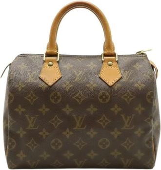 Louis Vuitton Pre-owned Speedy 25 Monogram Handbag - Dames - Vintage Handtas - Bruin - ONE Size - Vintage