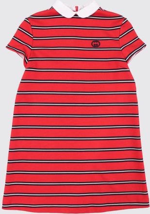 Gucci Abito mini Gucci in misto viscosa a righe