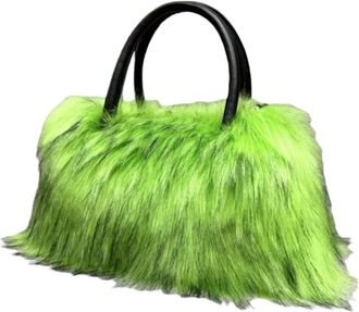 Generic Autumn and winter fashion imitation fur handbag large-capacity tote bag