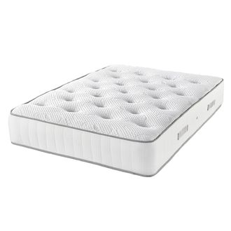 Aspire Home Accents Natural Cashmere 1000 Pocket Mattress in White | Size: Small Single
