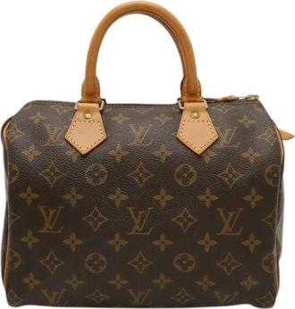 Louis Vuitton Pre-owned Monogram Handtas - Dames - Vintage Handtas - Bruin - ONE Size - Vintage