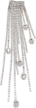 Area Silver Crystal Ponytail Clip