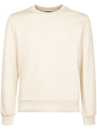 A.P.C. Minimalist Crewneck Sweater in Organic Cotton