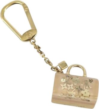 Louis Vuitton Pre-owned Plastic Sleutelhanger - Dames - Vintage Accessoires - Beige - ONE Size - Vintage