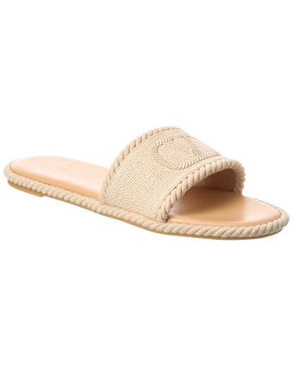 Valentino Vlogo Signature Canvas & Leather Sandal