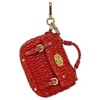 Miu Miu Portachiavi Pre-owned - - Pre-owned - Donna - Rosso - ONE SIZE