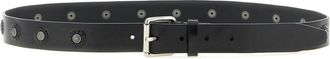 Christophe Lemaire Marguerite Riem - Heren - Riemen - Zwart - 90 CM - Leer - Accessoires