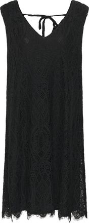 Cream Korte Jurk - Dames - Korte kleedjes - Zwart - S - Kleedjes
