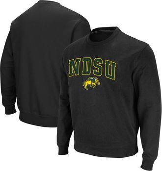Colosseum Mens Colosseum Black NDSU Bison Arch & Logo Tackle Twill Pullover Sweatshirt at Nordstrom, Size X-Large