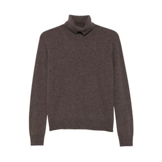 VANIS&Eacute; Sandrine Roll Neck Sweater - - Knitwear - Donna - Marrone - S