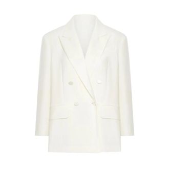Max Mara Mujer, Chaquetas, Blanco, Talla: S