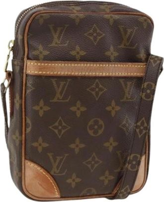 Louis Vuitton Pre-owned Vintage Monogram Schoudertas - Dames - Vintage Schoudertas - Bruin - ONE Size - Leer - Vintage