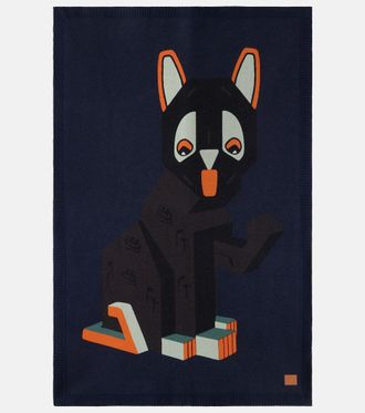 Loewe x Louis Wain wool blanket