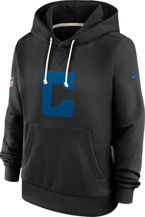 Nike Indianapolis Colts Alt 2 Pack Nike Womens Dri-FIT NFL Pullover Hoodie in Black | 03C300A98-A7L