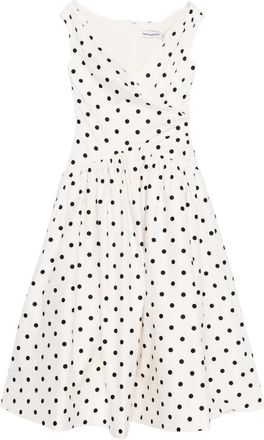 Self Portrait Selbstportr&auml;t-Midikleid mit Punkten