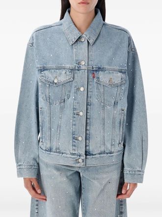 Levi's 90s crystal-embellished jacket - Blue