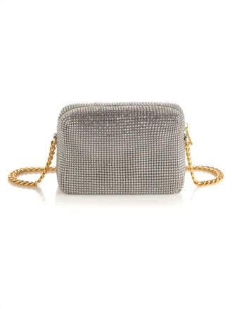 Shiraleah Womens Hedi Shoulder Bag In Silver