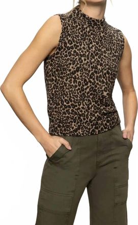 Sanctuary Fuzzy Shell Top In French Kitty