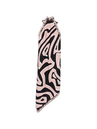 Emilio Pucci Silk Twill Midi Dress