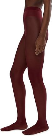 Wolford Individual 20 Womens Tights Hose Midnight Red : LG (51-63 - 143-198 lbs), Polyamide/Elastane