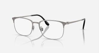 Ray-Ban Mens Rx6494 3135 Optics Prescription Frames In Matte Grey On Grey