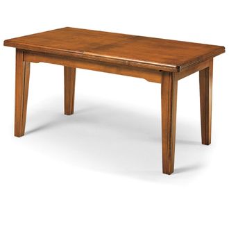 Milani Home Lennox - Tavolo Da Pranzo Allungabile In Legno Massello Cm 85 X160/205/250/295/340
