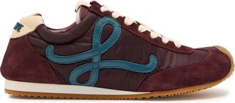 Loewe Ballet Runner 2.0 Panelled Nylon Sneakers - Burgundy - 41 (IT41 / UK8)