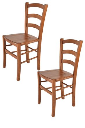 Tommychairs Tommychairs Set 2 Sillas Venice En Haya Color Cerezo
