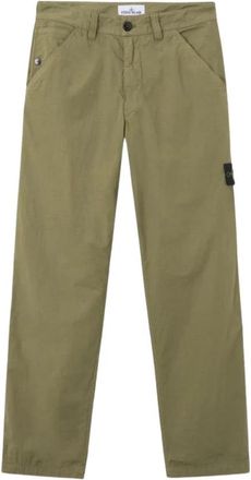 Stone Island Relax Chino Broek - Heren - Chinos - Groen - W31 - Katoen - Broeken