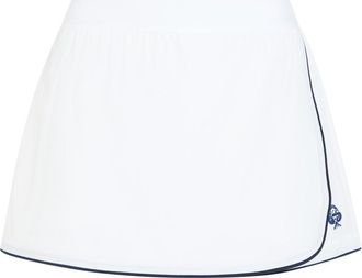 Varley Anaya 13.5 Stretch-woven Skort - White - Xxs (UK4 / Xxs)